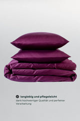 Bio Baumwoll-Satin Bettwäsche Set