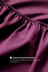 Bio Baumwoll-Satin Bettwäsche Set