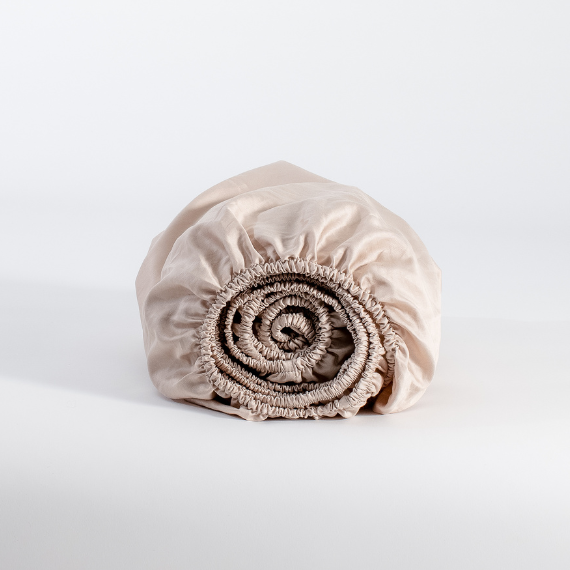 Bio Baumwoll-Satin Spannbettlaken