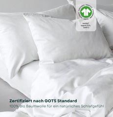 Bio Baumwoll-Satin Bettwäsche Set