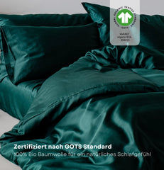 Bio Baumwoll-Satin Bettwäsche Set