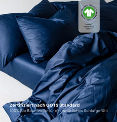 Bio Baumwoll-Satin Bettwäsche Set